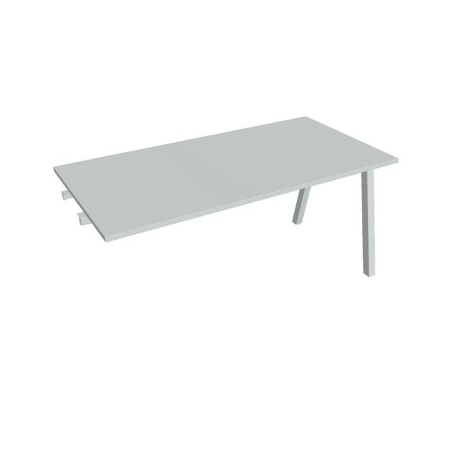 Conference table UNI A, late. chain, 160x75.5x80 cm, gray/grey