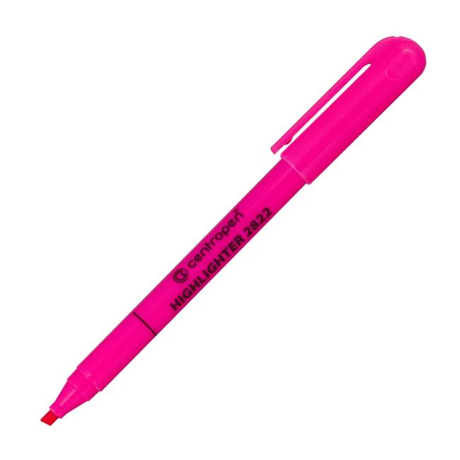 Highlighter Centropen 2822 pink