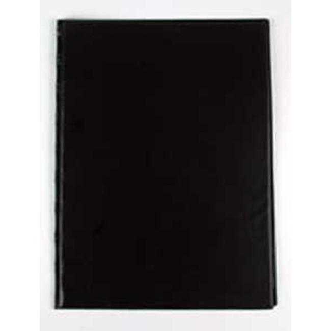 Plain boards with bottom pocket KARTON PP black