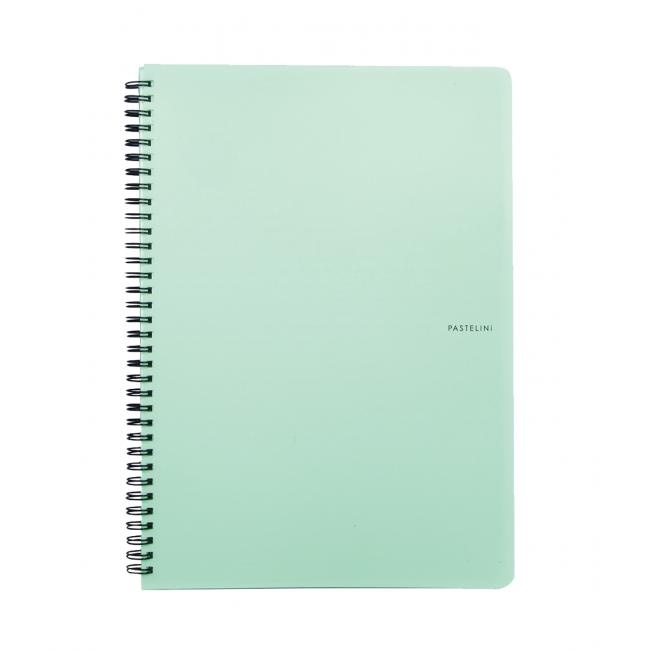 [KP806800] Notepad A4 Cardboard PP Pastelini green