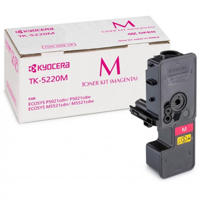 Toner Kyocera TK-5220M magenta (1.200 str.) pre Ecosys P5021cdn/P5021cdw/M5521cdn/M5521cdw