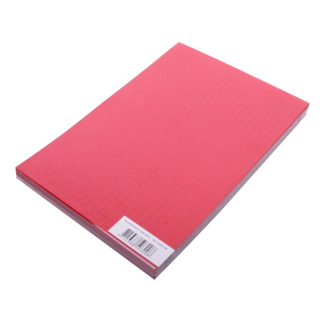 [LF020030] Plastic envelopes for ring binding A4 PVC 200mic red