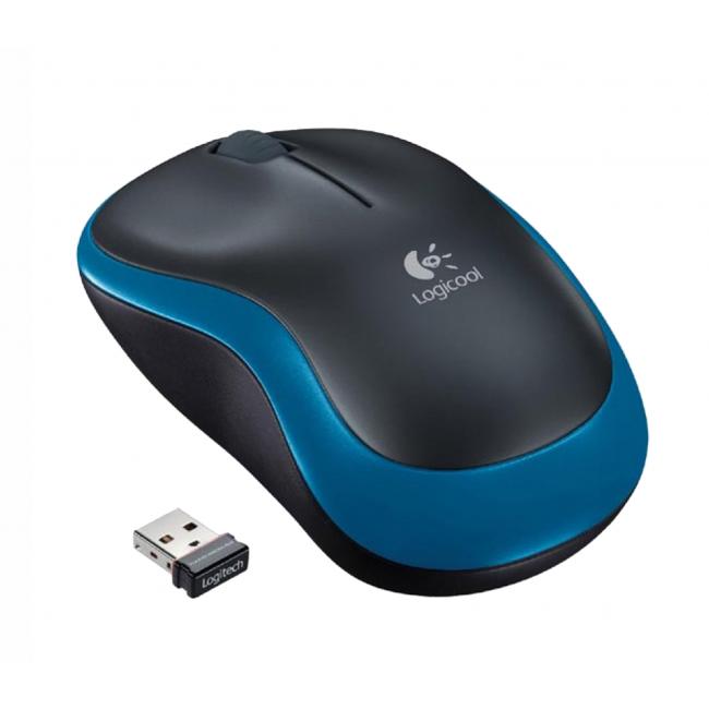 [LG002239] Mouse Logitech M185 blue, wireless, optical