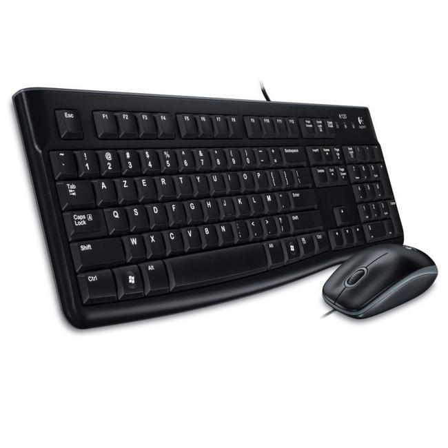 Keyboard Logitech MK 120, USB, SK/CZ + optical mouse