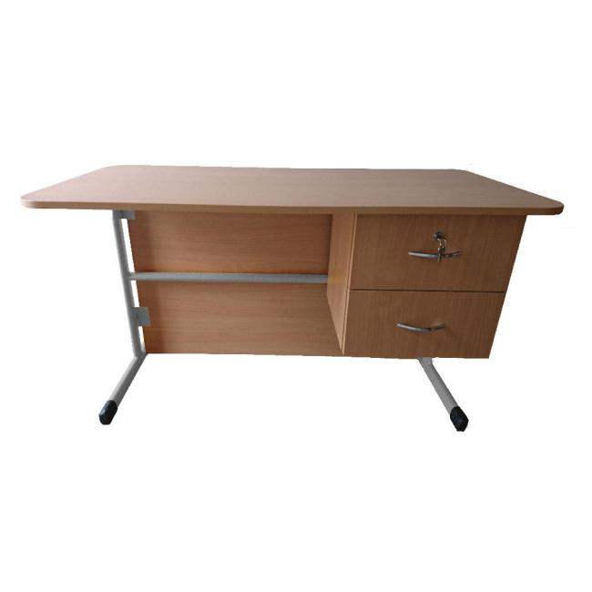 [AB300101] Teacher's chair with 2 drawers, gray