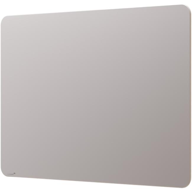 Board GLASSBOARD matte round corners 100x150, gray