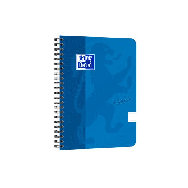 Pad Oxford Nordic Touch blue, A5+, 70 sheets, lined