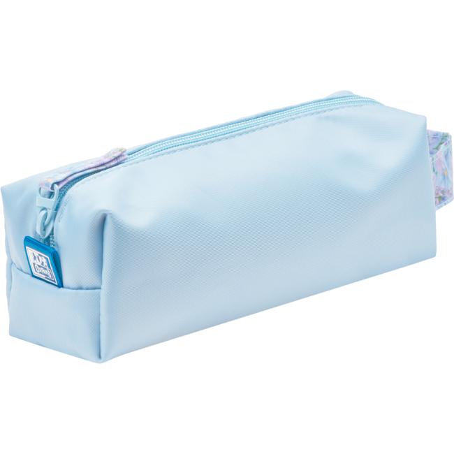 [OX079705] Pen case Quattro Oxford Flowers blue