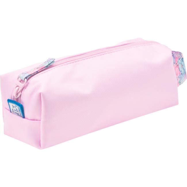 [OX079706] Pen case Quattro Oxford Flowers pink