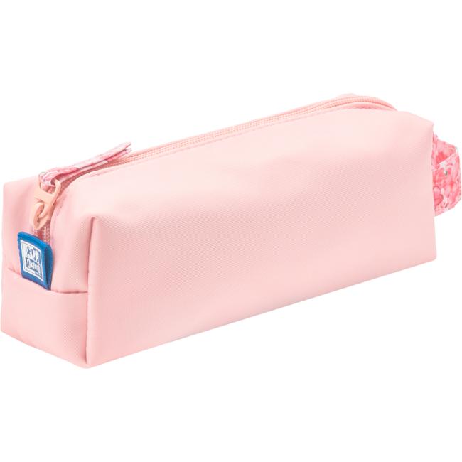 [OX079707] Pen case Quattro Oxford Flowers orange