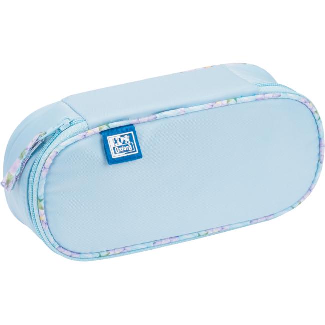 [OX079713] Pen case Etue Oxford Flowers blue