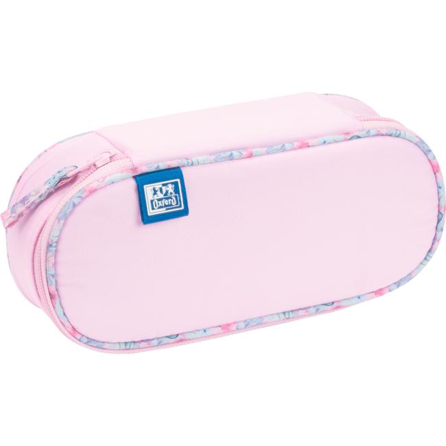 [OX079714] Pen case Etue Oxford Flowers pink