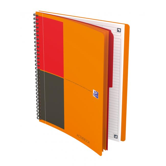 Block Oxford International, PP boards, B5, lined