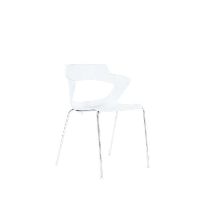 Aoki dining chair, white