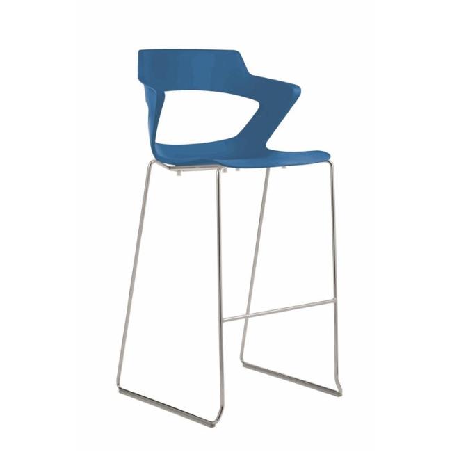 Bar stool Aoki Bar, blue