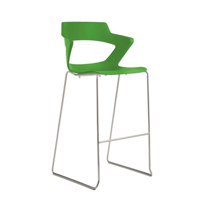 [OY490742] Bar stool Aoki Bar, green