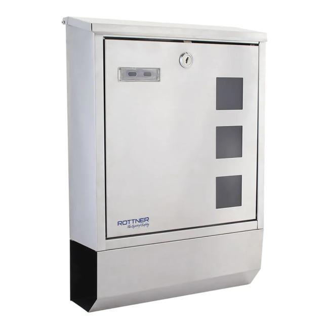 Mailbox Corto Inox, stainless steel