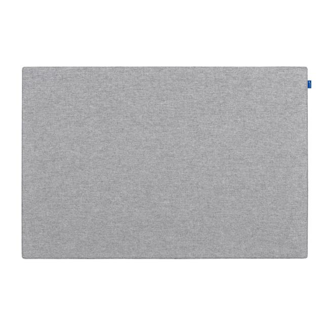 Textile acoustic pin board BOARD-UP 75x100 cm quiet gray