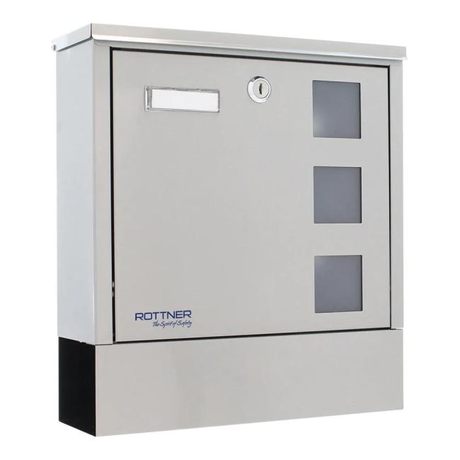 Poštová schránka Lago, nehrdzavejúca oceľ