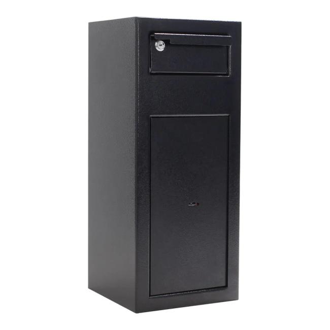 Furniture safe Cashmatic 1, with insertion mechanism, with key, black