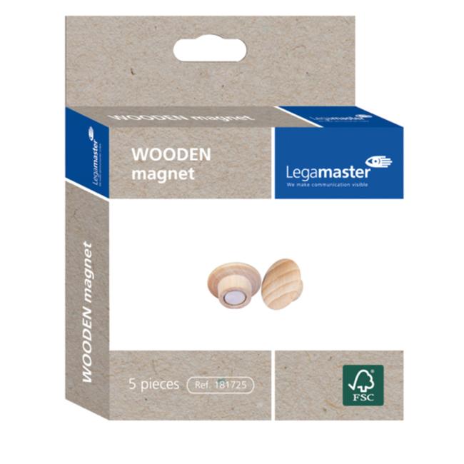 Magnets for wooden boards 5 pcs
