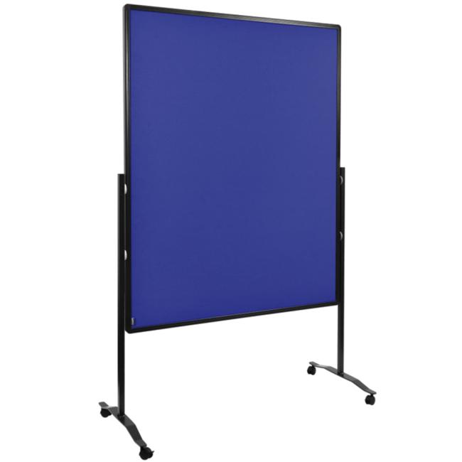 [LM204410] Presentation board felt 150x120 cm PREMIUM PLUS dark blue