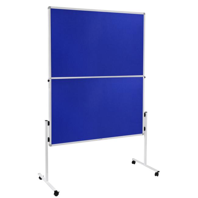 [LM207100] Moderátorská doska z plsti 150x120 cm ECONOMY modrá
