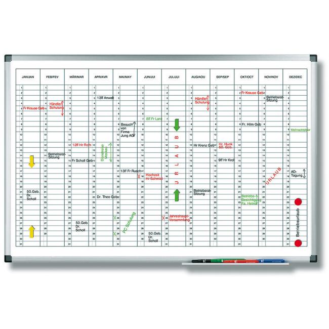 Planning board annual PREMIUM vertical 60x90 cm