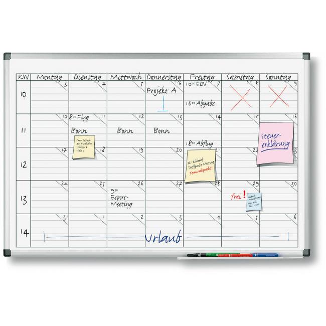 Planning board universal PREMIUM 60x90 cm