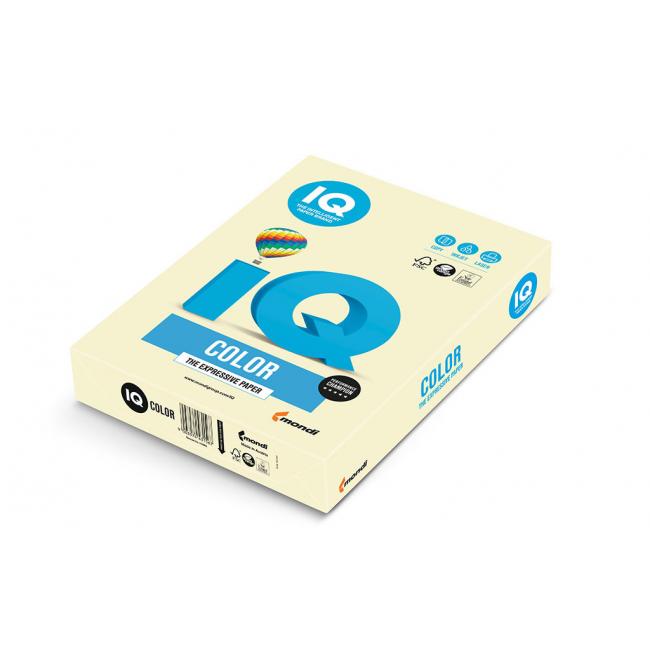 Colored paper IQ color vanilla BE66, A4, 80g