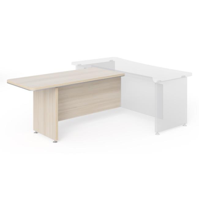 Additional table Lenza Wels, 160x76.2x70cm, light agate