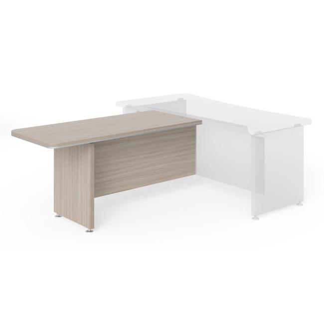 [LZ000121] Additional table Lenza Wels, 160x76.2x70cm, driftwood