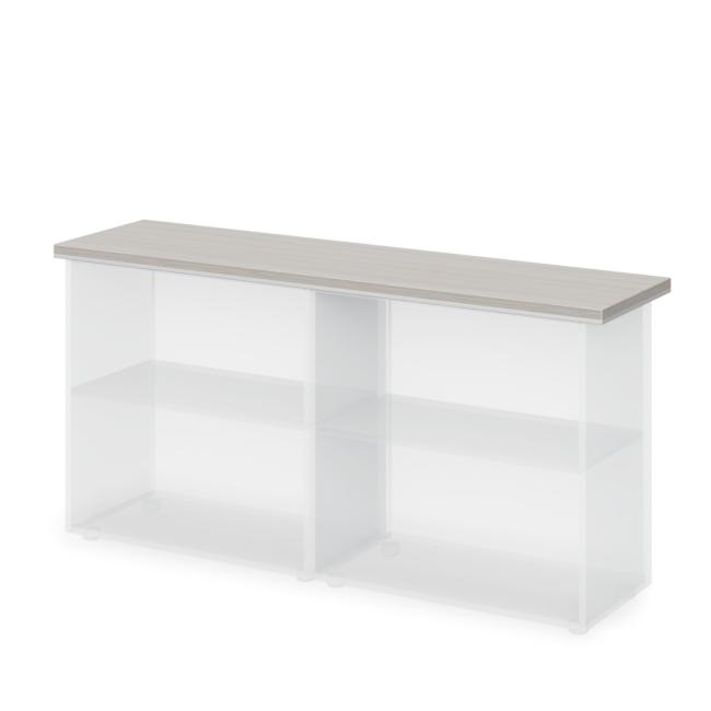 Upper cladding board Lenza Wels, 167.6x3.8x42.9cm, driftwood