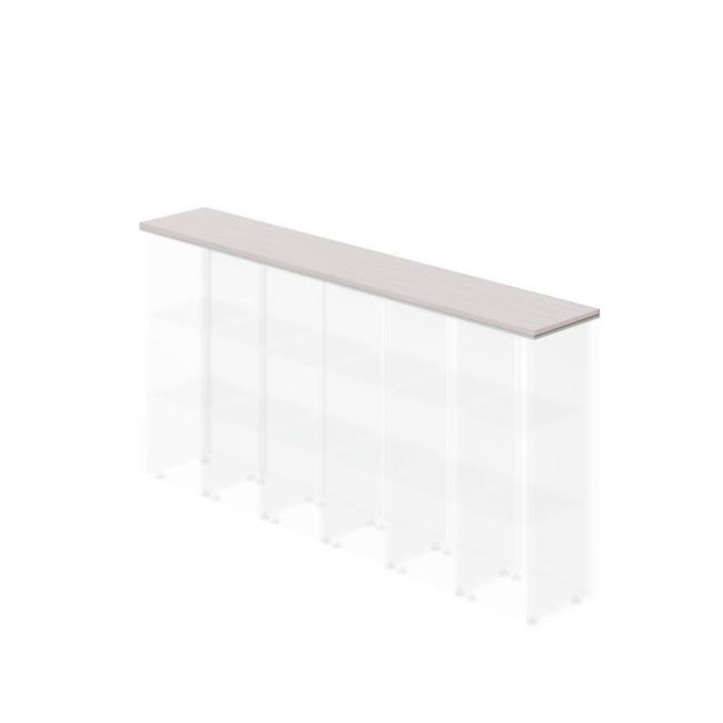 [LZ000230] Top panel Lenza Wels, 247.4x3.8x42.9cm, light agate