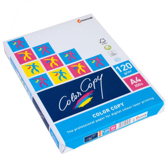 Paper Color Copy A4, 120g, 250 sheets