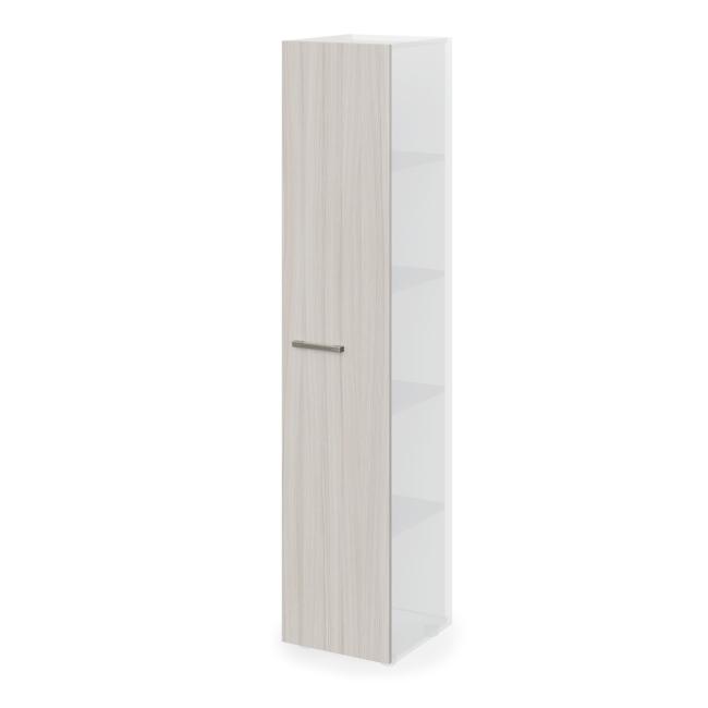 Cabinet door Lenza Wels, hinges on the right, 39.6x193.2x1.8cm, driftwood
