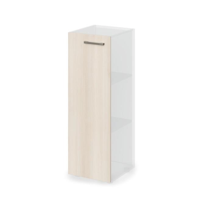 [LZ000310] Lenza Wels wardrobe door, hinges on the left, 39.6x116.2x1.8cm, light agate