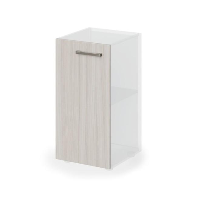 [LZ000321] Cabinet door Lenza Wels, hinges on the left, 39.6x76.8x1.8cm, driftwood