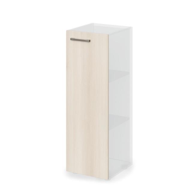 [LZ000330] Lenza Wels wardrobe door, hinges on the right, 39.6x116.2x1.8cm, light agate