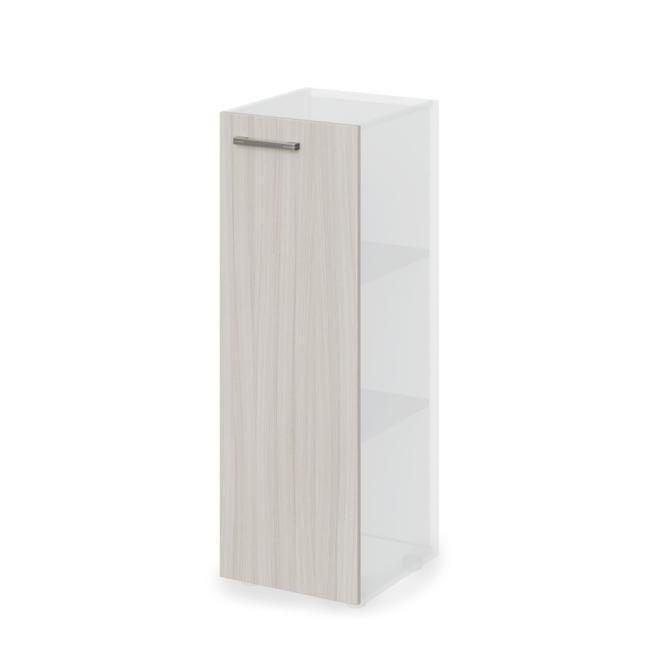 Lenza Wels wardrobe door, hinges on the right, 39.6x116.2x1.8cm, driftwood