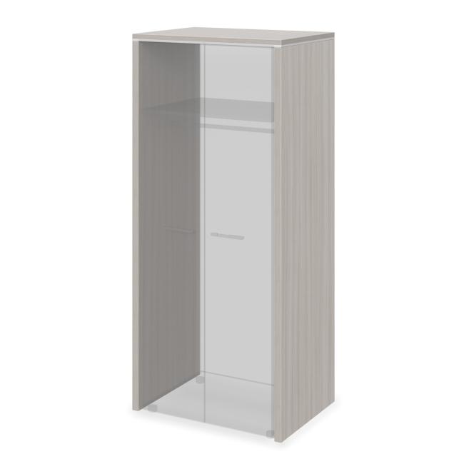 [LZ000401] Complete lining. board Lenza Wels, only for deep wardrobe, 87.8x197.6x62.9cm, driftwood