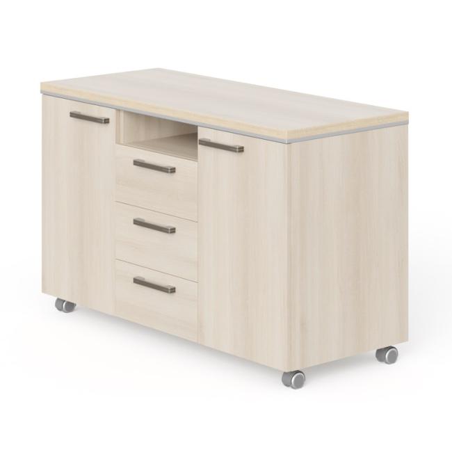 [LZ000610] Container mobile niche Lenza Wels, 120x76.2x50.4cm, light agate