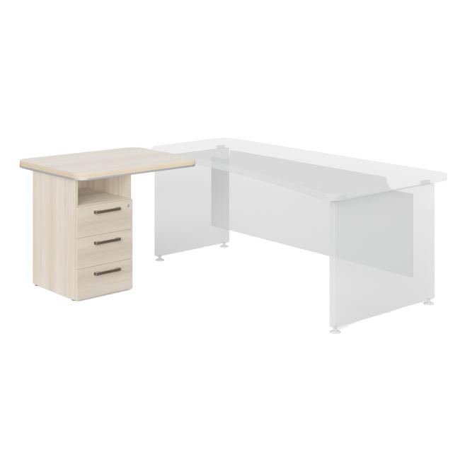 [LZ000710] Kontajner prístavný L nika Lenza Wels, 90x76,2x55cm, agát svetlý