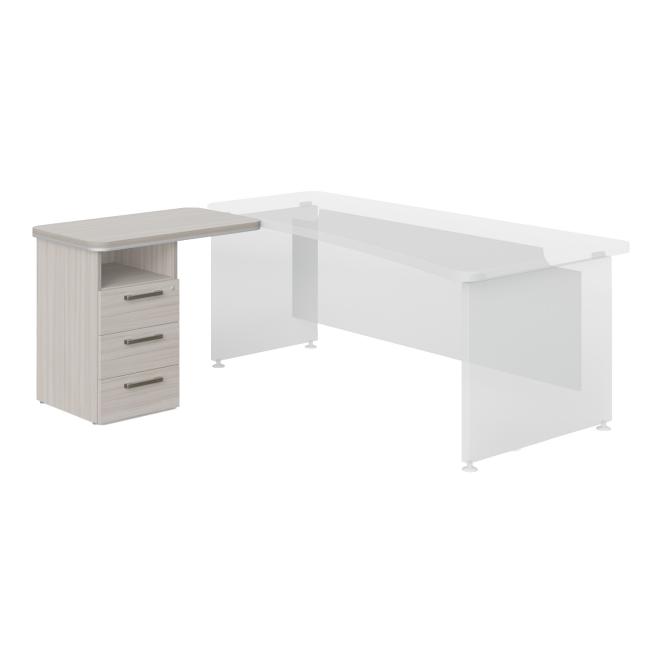 [LZ000711] Prístavný kontajner L výklenok Lenza Wels, 90x76,2x55cm, naplavené drevo