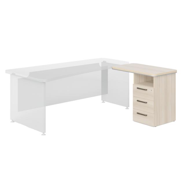 [LZ000730] Port container P nika Lenza Wels, 90x76.2x55cm, light agate