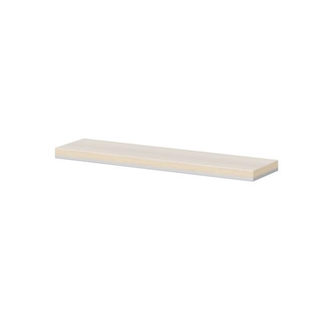 Independent wall shelf Lenza Wels 79.6 cm, light agate