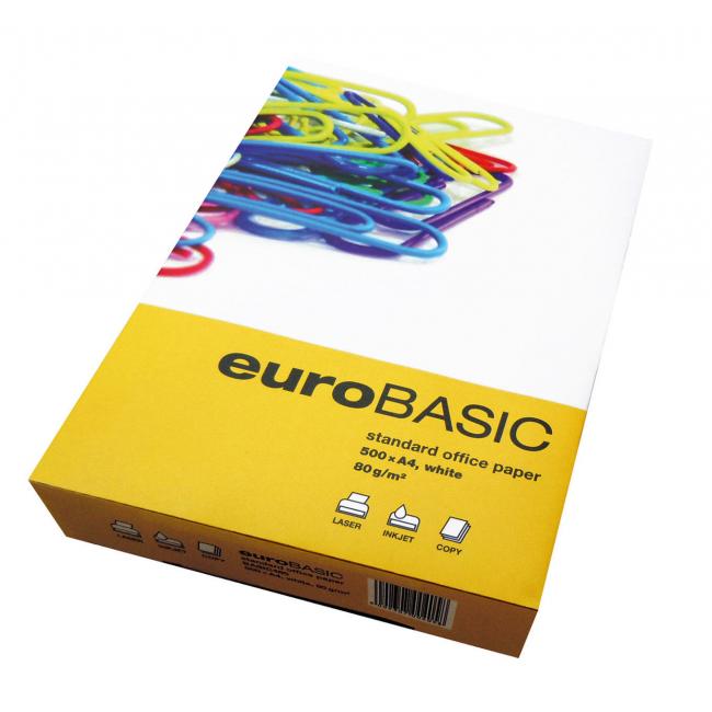 Copy paper euroBASIC A4, 80g