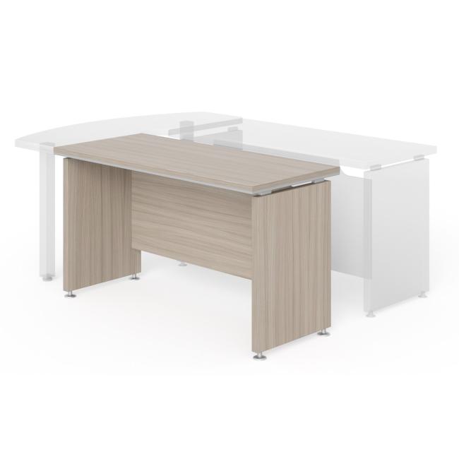 Lenza Wels meeting table, 135x76.2x60cm, driftwood