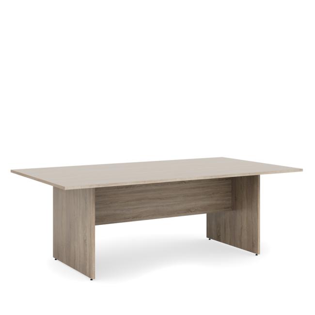 Conference table BASIC, 220x76x120cm, Sonoma oak