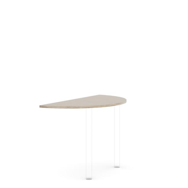 [LZ002424] Additional table without BASIC leg, 120x2.2x60cm, Sonoma oak